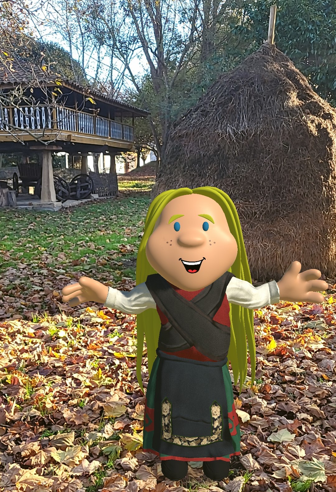 Realidad Aumentada en el Muséu del Pueblu d'Asturies